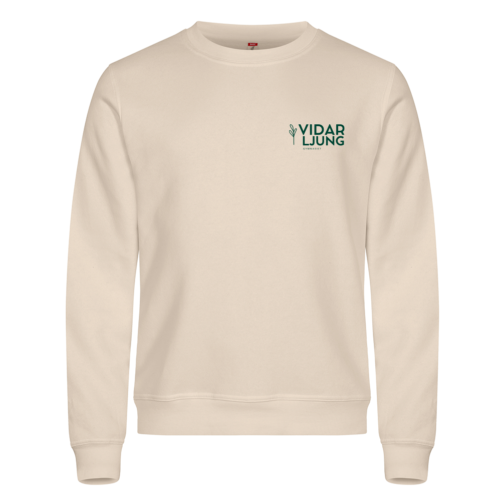 Basic Roundneck Ljus Khaki